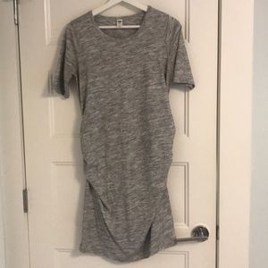 Grey, cotton, comfortable dress